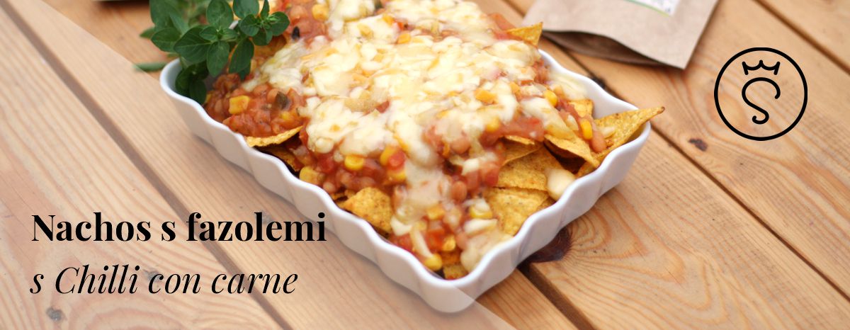 nachos s fazolemi Recept na nachos s fazolemi
