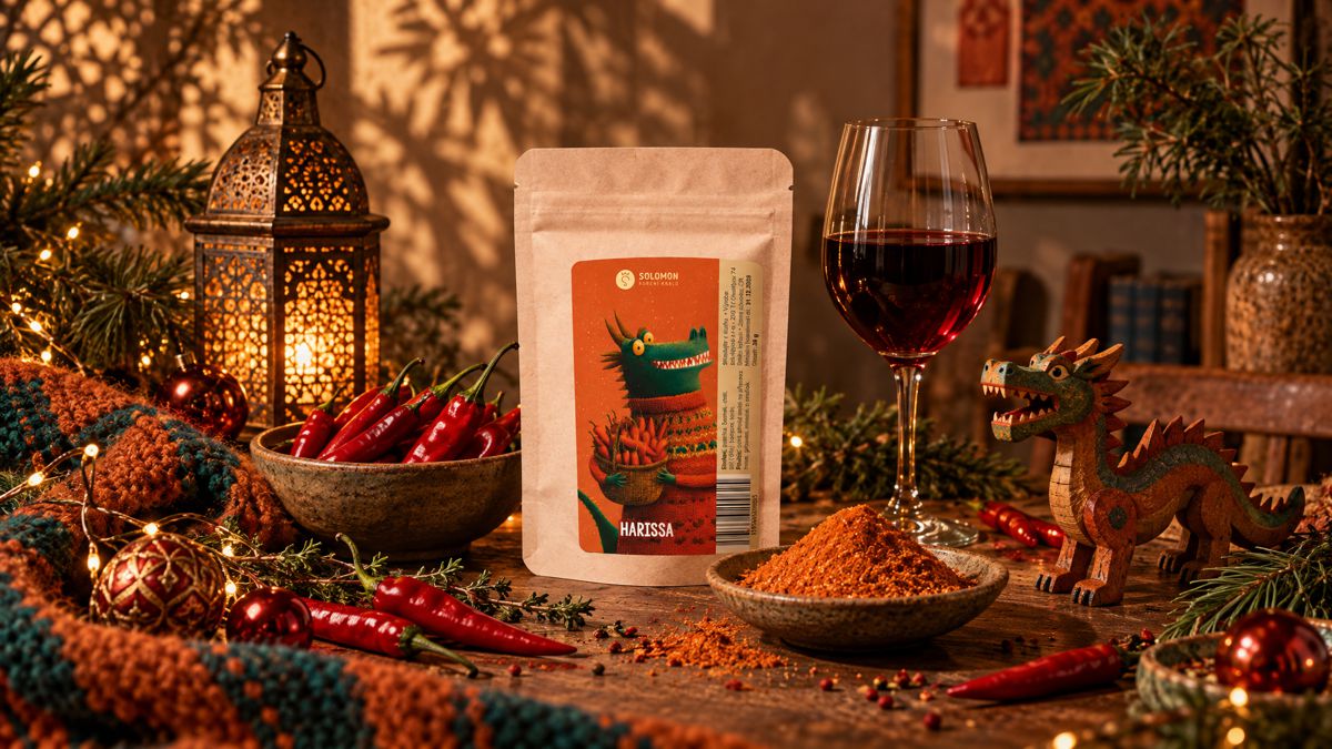 Koření Harissa vánoční edice | Solomon - koření králů