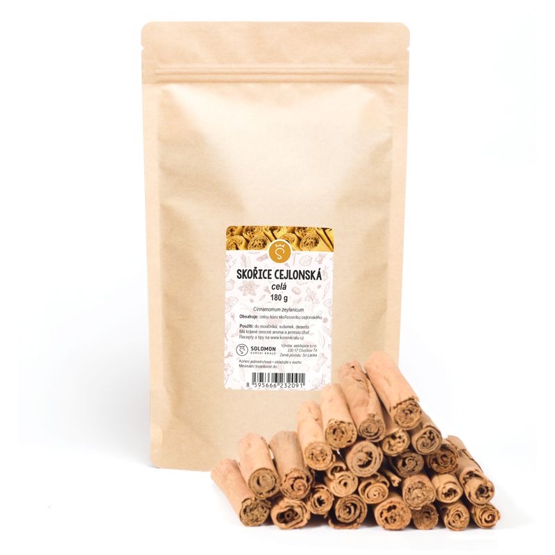 Skořice cejlonská celá 180 g