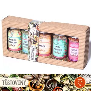 Dárková sada koření na TĚSTOVINY