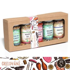 Dárková sada koření na GRILOVÁNÍ