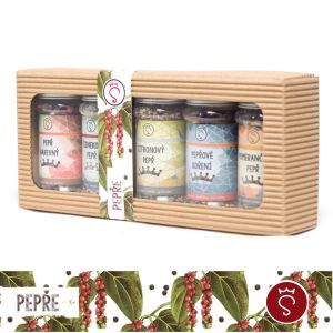 Dárková sada koření PEPŘE
