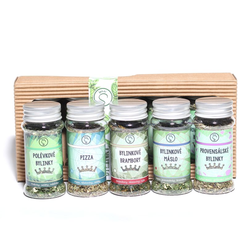 Dárková sada koření BYLINKY