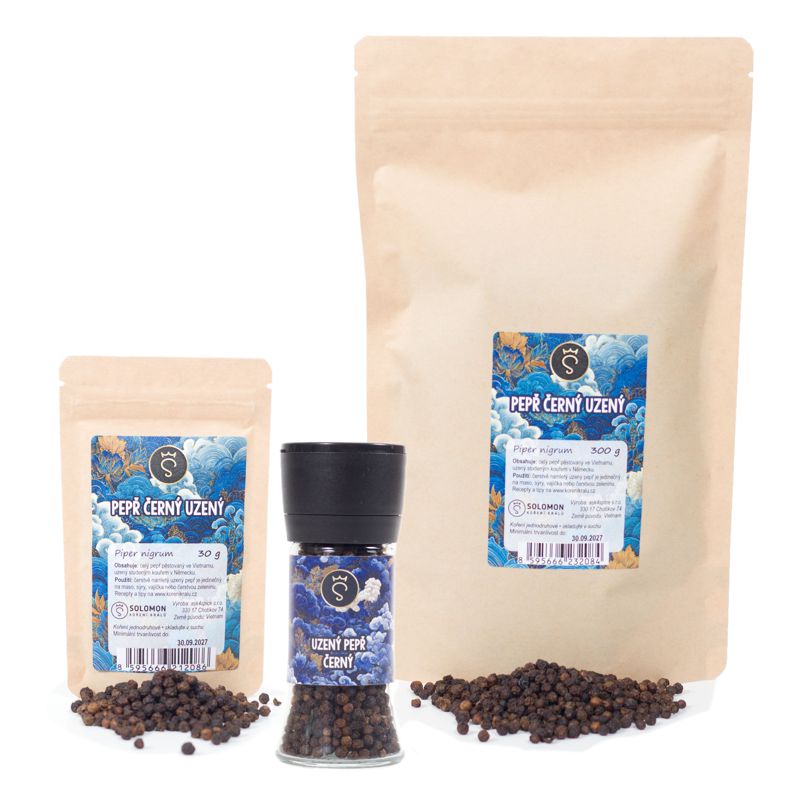 Pepř černý uzený 300 g