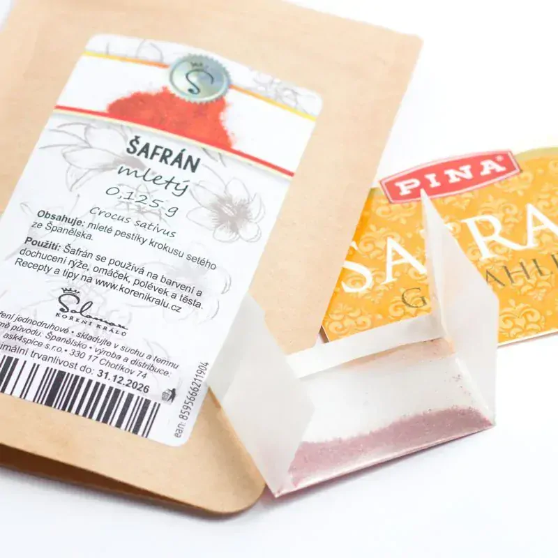 Šafrán mletý 0,125 g