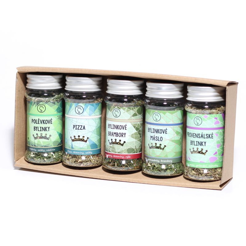 Dárková sada koření BYLINKY