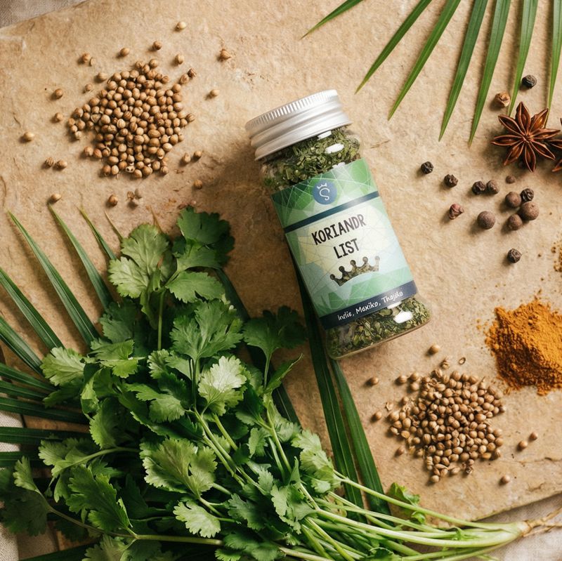 Koriandr list