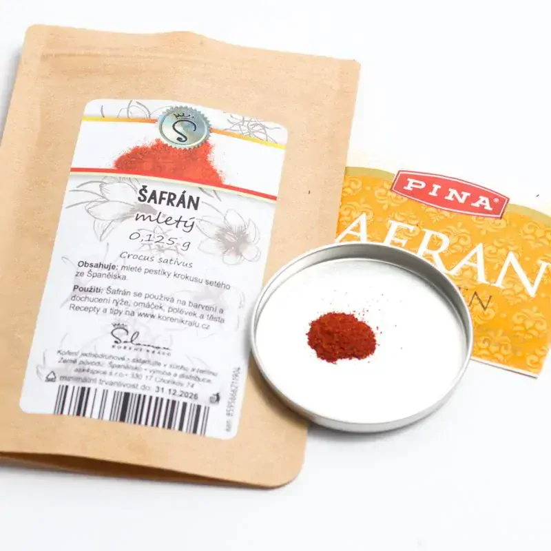 Šafrán mletý 0,125 g