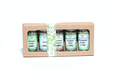 Dárková sada koření BYLINKY