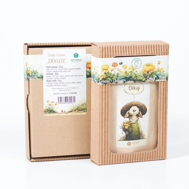 Sada koření "Děkuji"