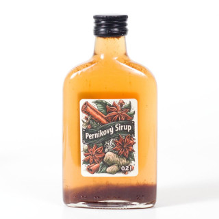 Sirup s příchutí perníkového koření