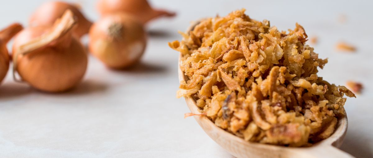 Cibule smažená, Crispy Fried Onions
