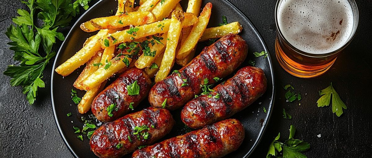 Currywurst, zdroj: Midjourney