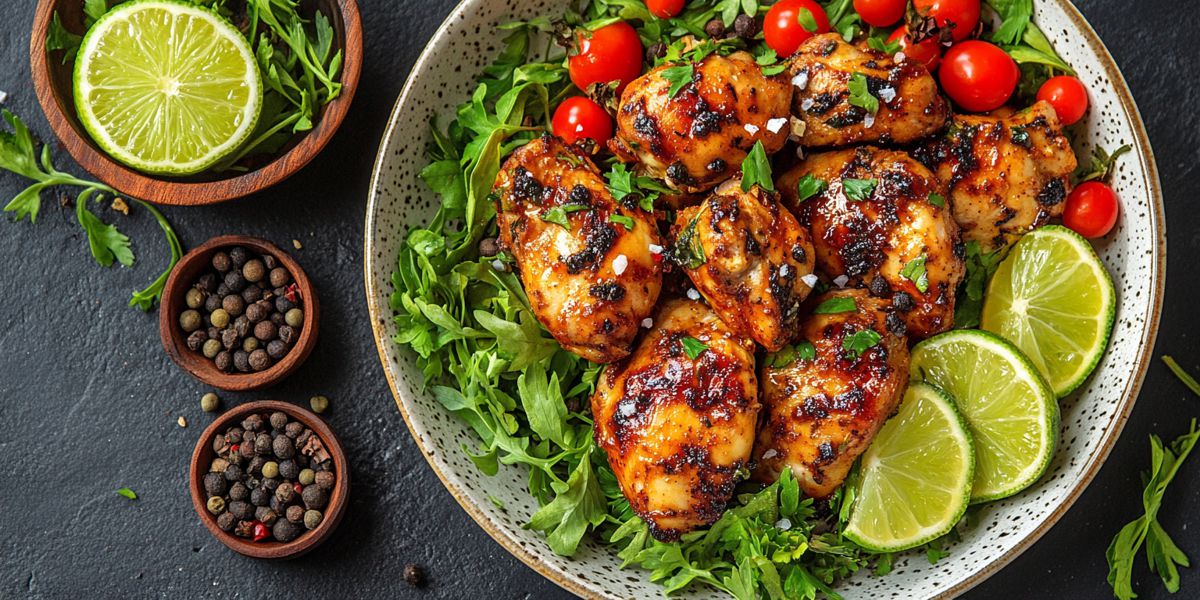 Jerk marináda na kuře, zdroj: Midjourney