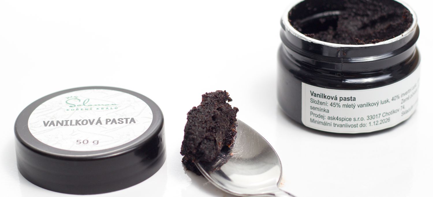 Vanilková pasta, dóza 50 g