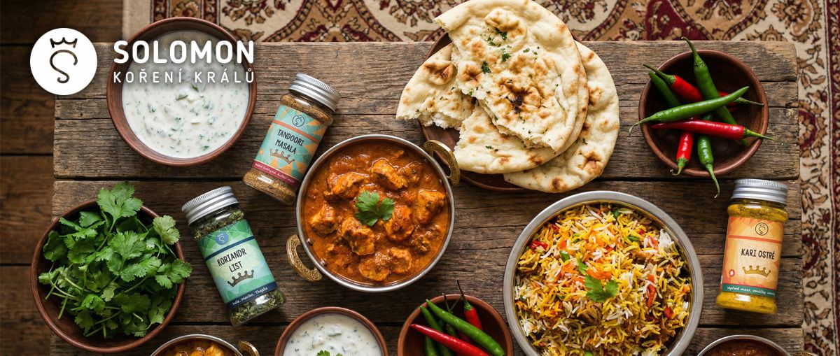 Indická kuchyně | Solomon - koření králů